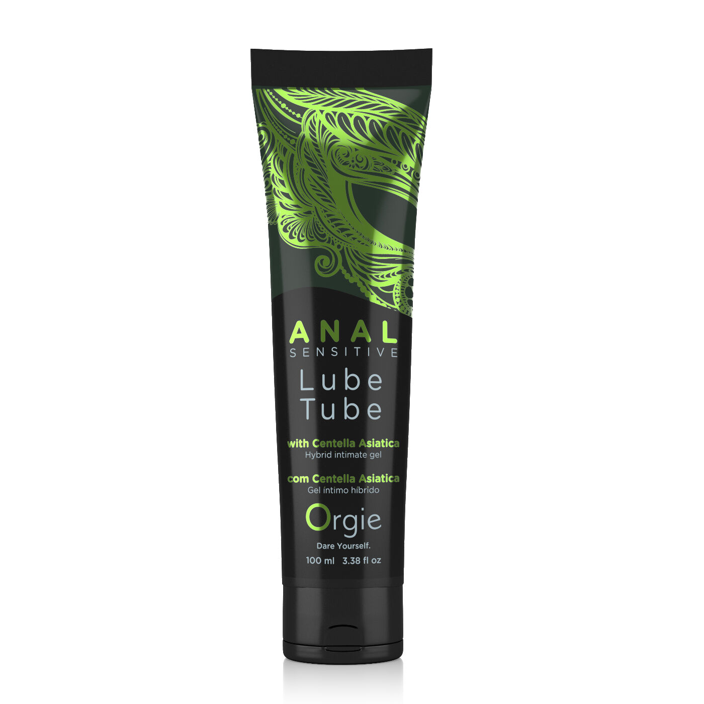 Гібридний анальний лубрикант Orgie Lube Tube Anal Sensitive, 100мл (зелений)