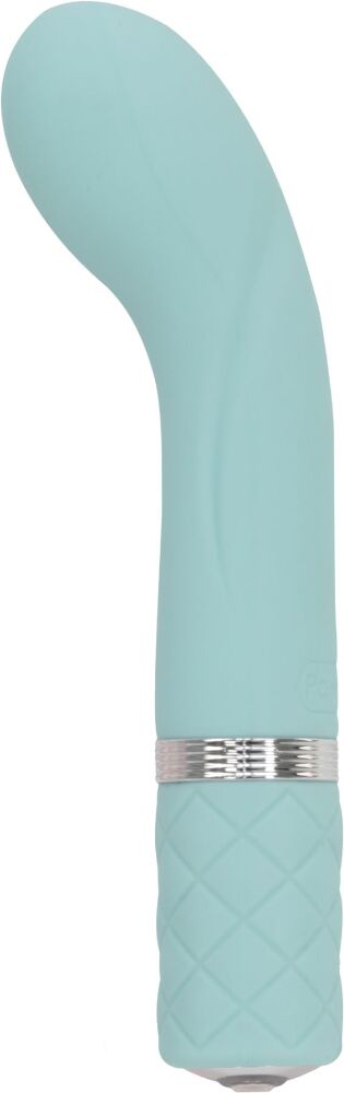 Розкішний вібромасажер Pillow Talk - Racy Teal з кристалом Swarovski для точки G, подарункове паковання