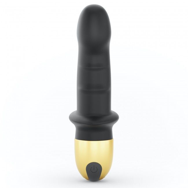 Вібромасажер Dorcel Mini Lover Black 2.0 перезаряджуваний, для точки G і масажу простати
