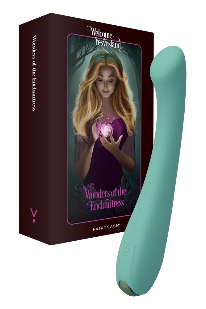 Вібромасажер для точки G FairyGasm MerryWand green