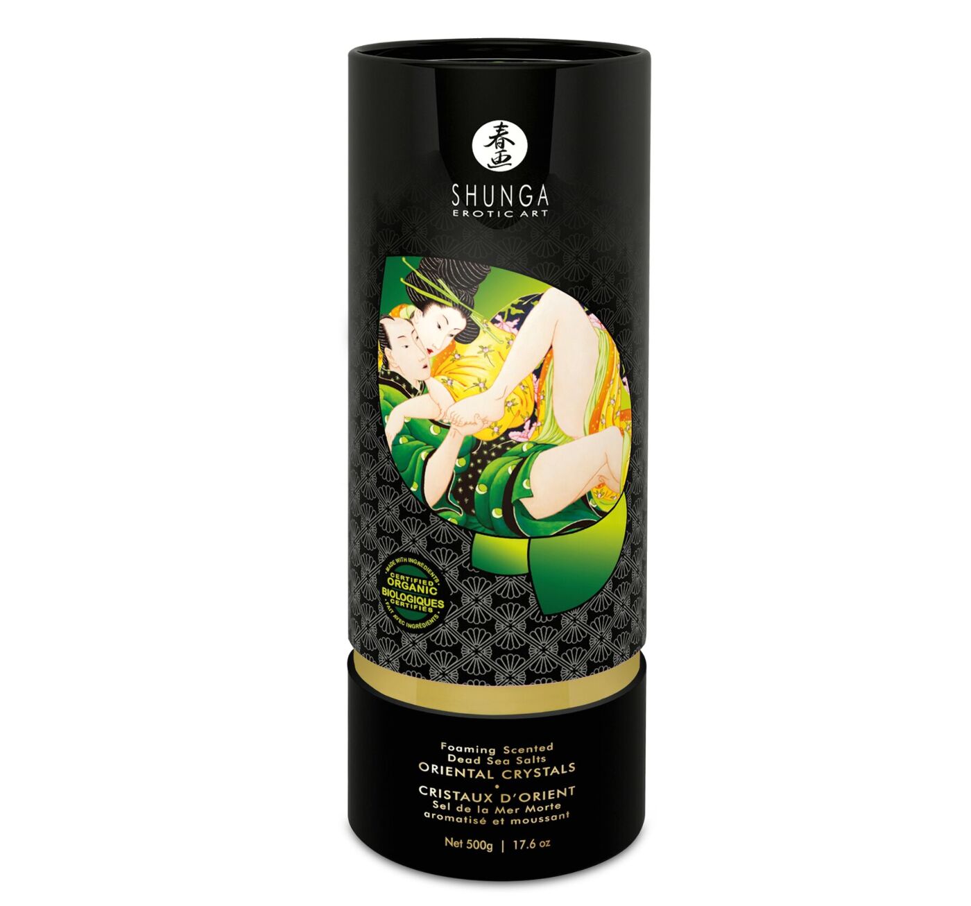 Сіль для ванни Shunga Oriental Crystals: Органічна насолода з Лотосом