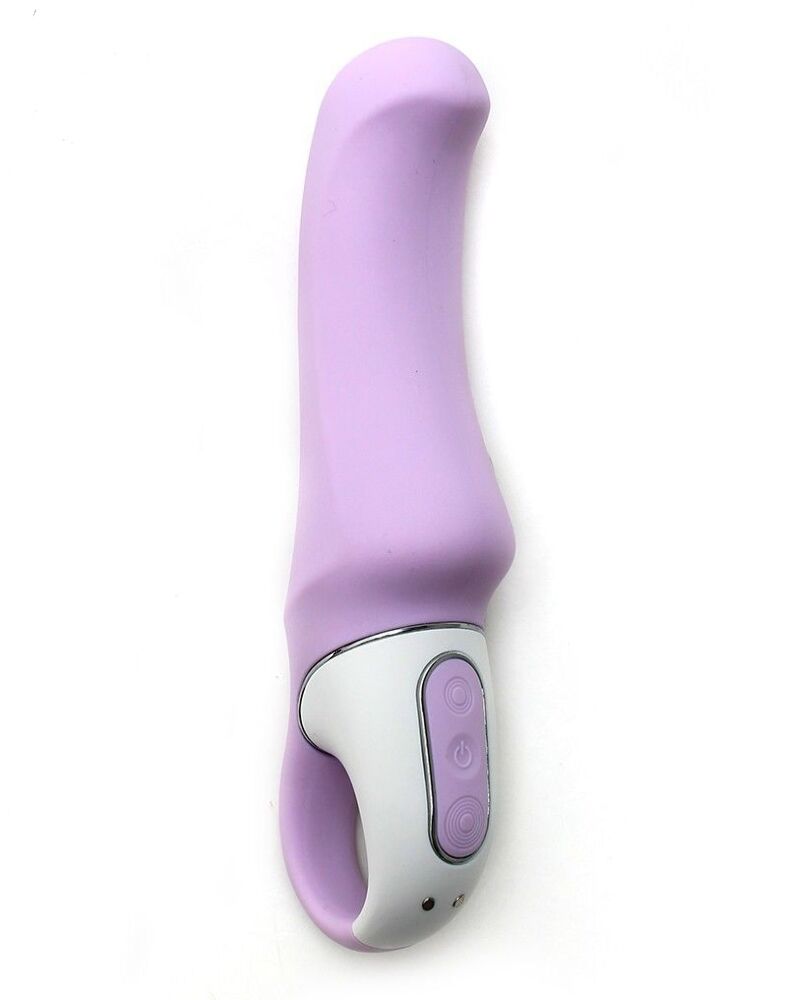 Потужний вібромасажер Satisfyer Vibes Charming Smile з гнучким стовбуром, літій силікон, 12 режимів