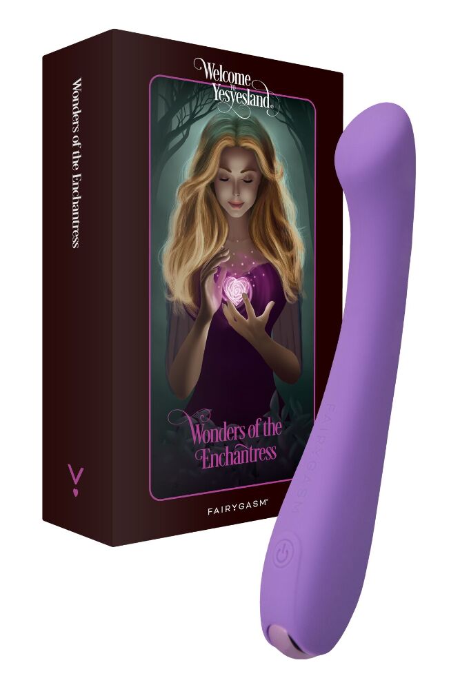 Вібромасажер для точки G FairyGasm MerryWand violet