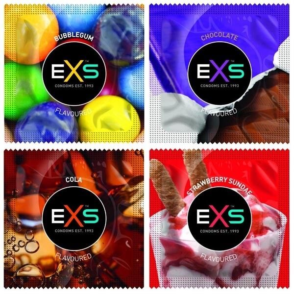 EXS Flavoured – ароматизований презерватив для орального та класичного сексу (1 шт)