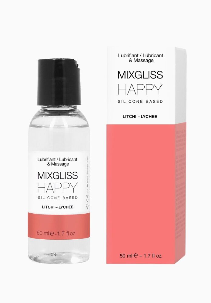 Лубрикант на силіконовій основі MixGliss HAPPY - LITCHI (50 мл)