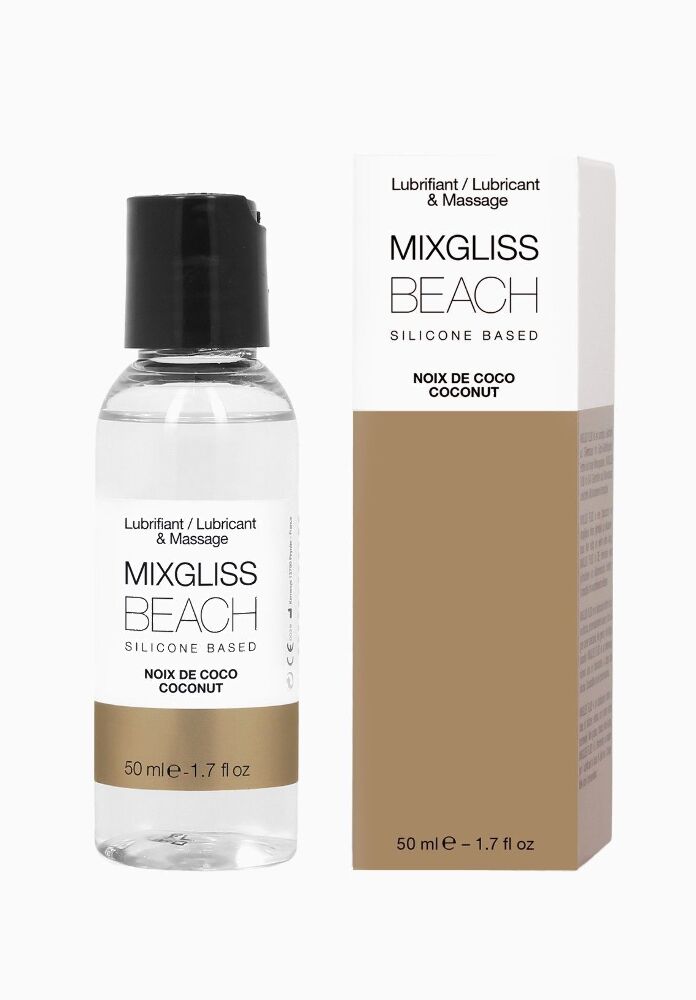 Лубрикант на силіконовій основі MixGliss BEACH - NOIX DE COCO (50 мл)