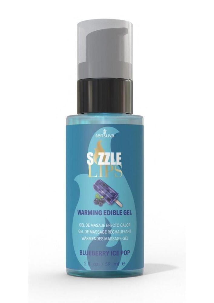 Зігрівальний масажний гель Sensuva Sizzle Lips: Солодкий Вибух Літнього Насолоди