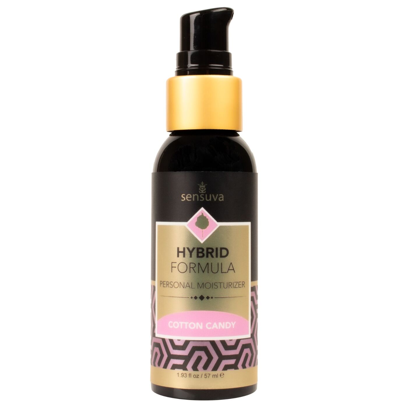 Змазка водно-силіконова Sensuva Hybrid Cotton Candy (57 мл) без цукру