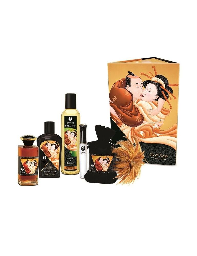 Неперевершений подарунковий набір Shunga Sweet Kisses Kit для романтичних моментів