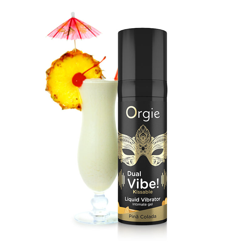 Рідкий вібратор Піна Колада: Відчуй трепет насолоди з Orgie DUAL VIBE!