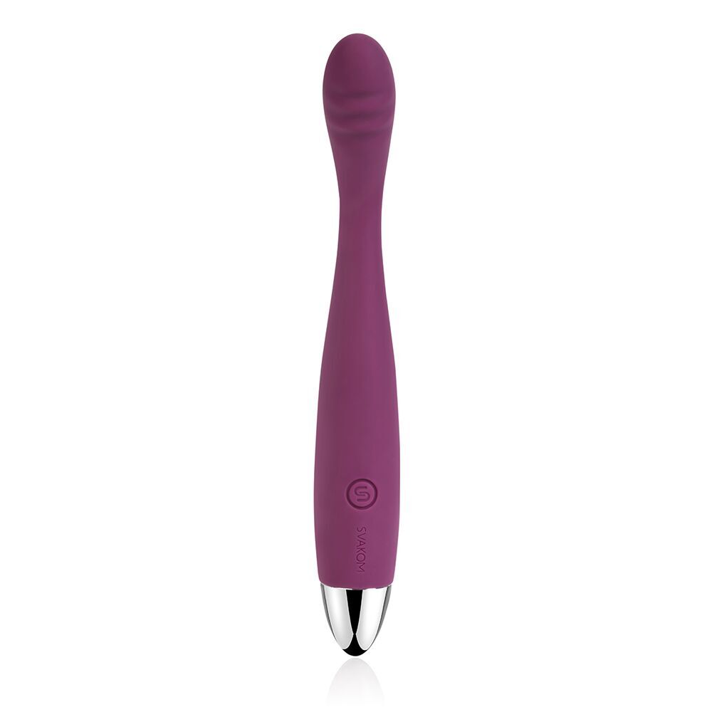 Тонкий вібромасажер точки G Svakom Cici Violet