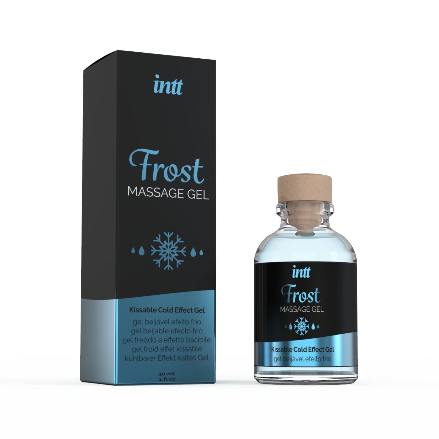 Охолоджуючий та зігрівальний масажний гель для інтимних зон Intt Frost