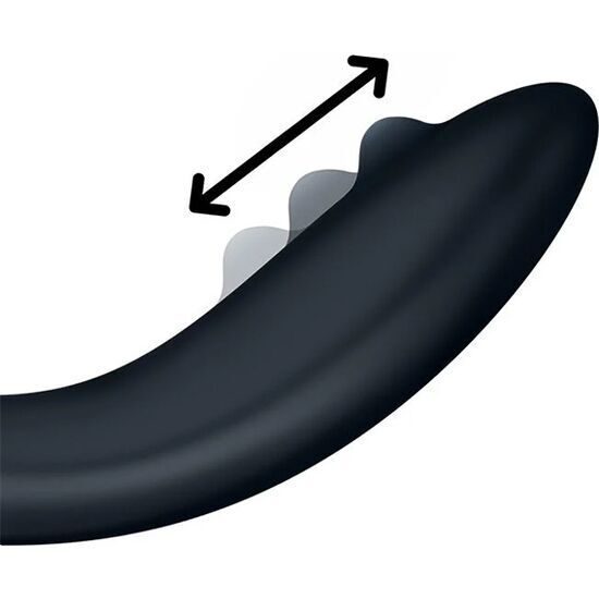 Вібромасажер із перлинною стимуляцією точки G Satisfyer Rrrolling Explosion Black