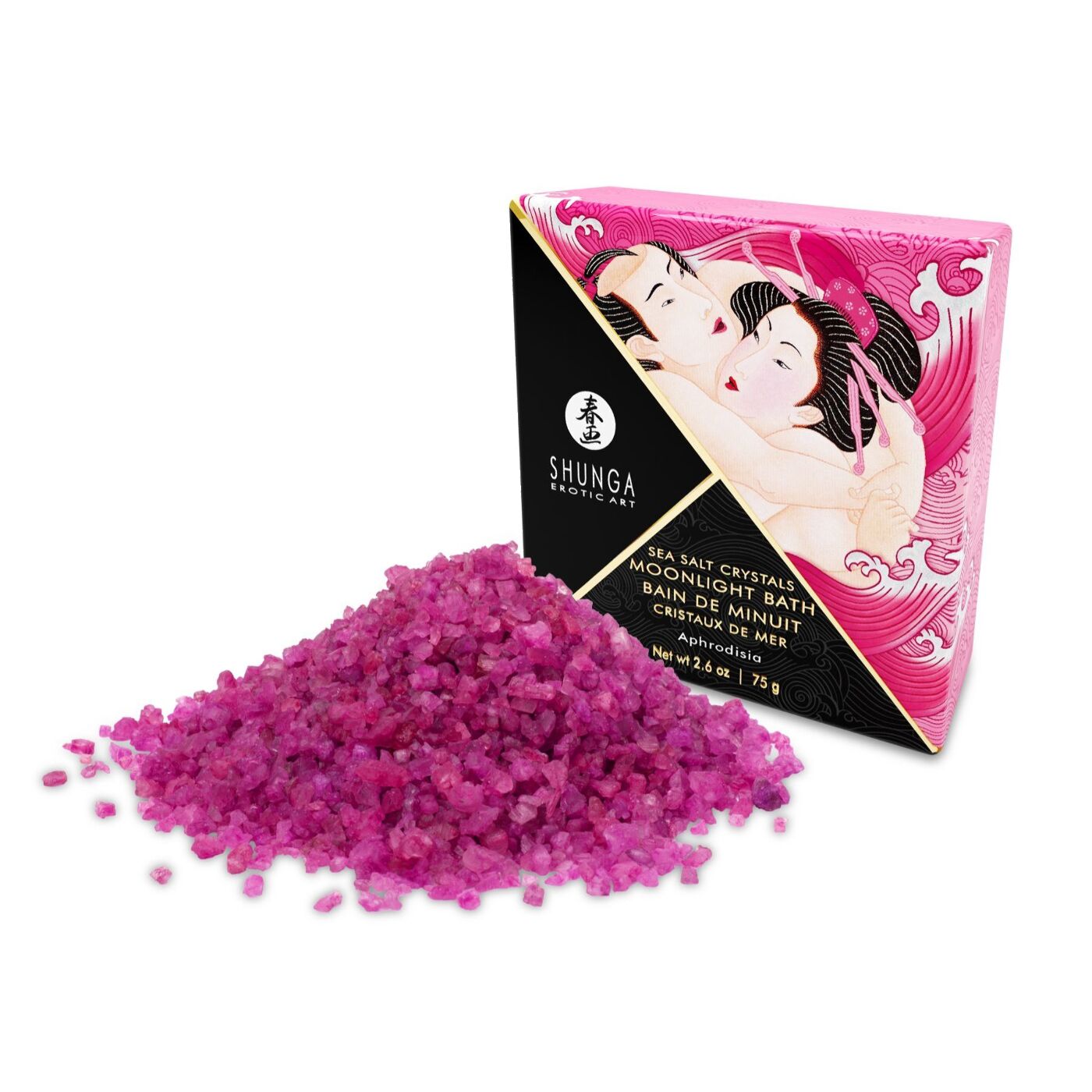 Сіль для ванни Shunga Moonlight Bath – Aphrodisia: Відчуйте магію Мертвого моря