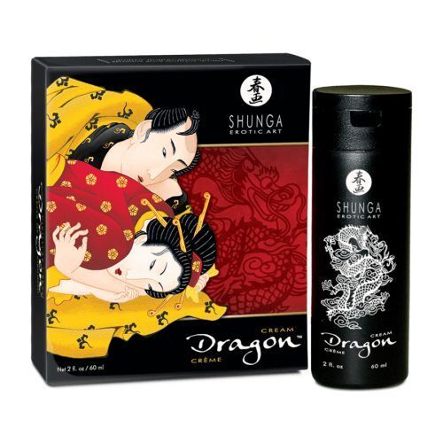 Стимулюючий крем Shunga Dragon: Тепло, Холод і Неперевершені Відчуття для Пар