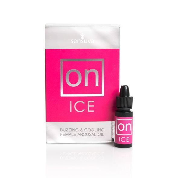 Збуджувальні краплі для клітора Sensuva - ON Arousal Oil for Her Ice: Охолоджуючий Експеримент для Вашої Інтимності