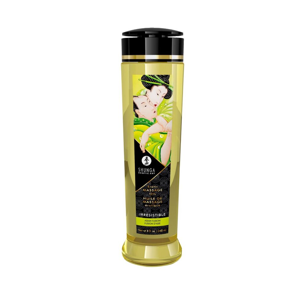 Масажна олія Shunga Irresistible – Азійська Фузія для Неперевершеного Зволоження