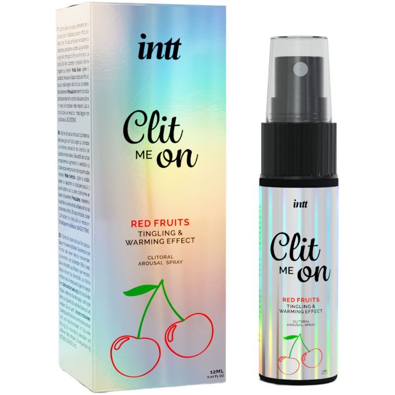 Збуджувальний спрей для клітора Intt Clit Me On: Червоні Фрукти з Теплом