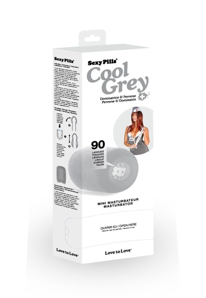 Мастурбатор пігулка Love To Love SEXY PILLS COOL GREY