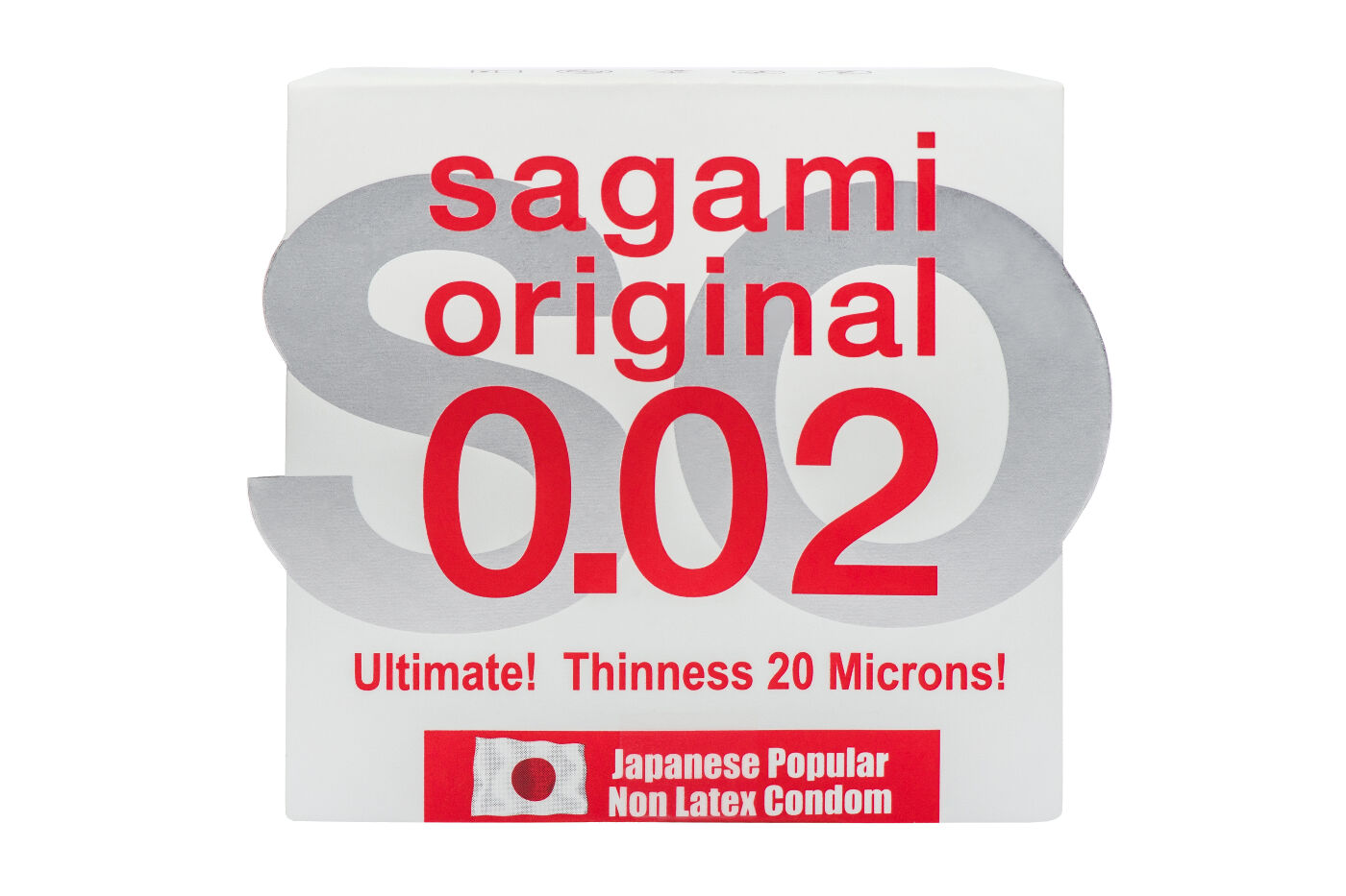 Sagami Original 0.02 – ультратонкий поліуретановий презерватив преміум-класу (1 шт)