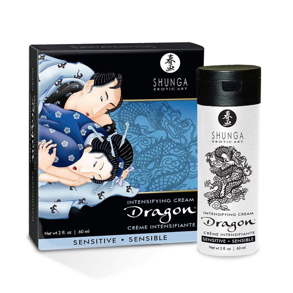Стимулюючий крем для пар Shunga SHUNGA Dragon Cream SENSITIVE: Ніжний ефект для нових відчуттів