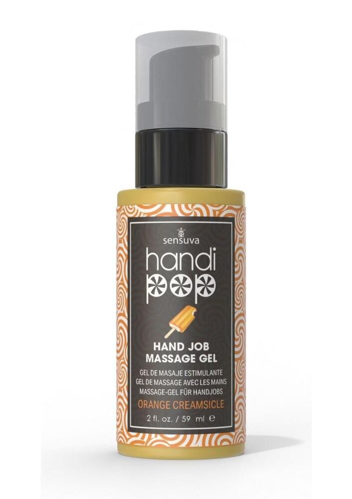 Смачний гель Sensuva Handipop Orange Creamsicle для вишуканих пестощів