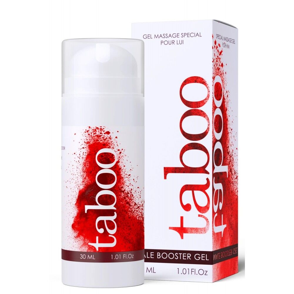 🔞 TABOO MALE BOOSTER GEL: Відкрийте нові горизонти чуттєвості
