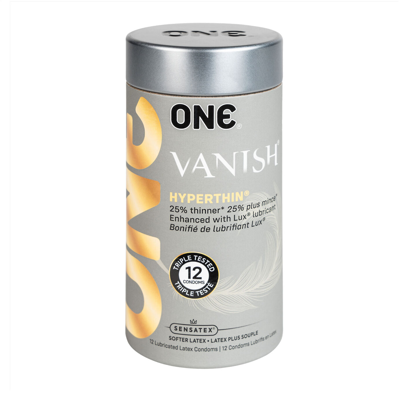 Ультратонкі презервативи ONE Vanish Hyperthin 12 шт – комфорт, близькість, захист