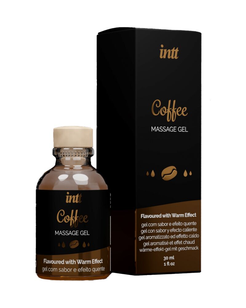 Розігріваючий масажний гель Intt Coffee для інтимних зон – Відкрийте нові відчуття