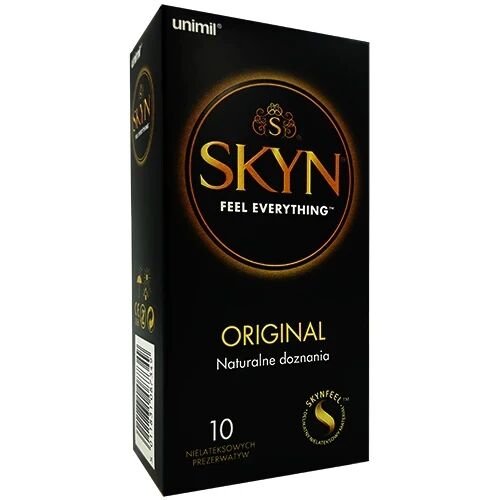 SKYN Original – класичні безлатексні гіпоалергенні презервативи з поліізопрену (10 шт)