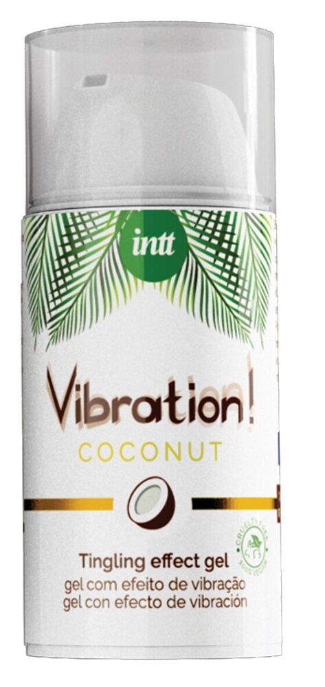 Рідкий вібратор Intt Vibration Coconut Vegan: Відкрийте нові відчуття