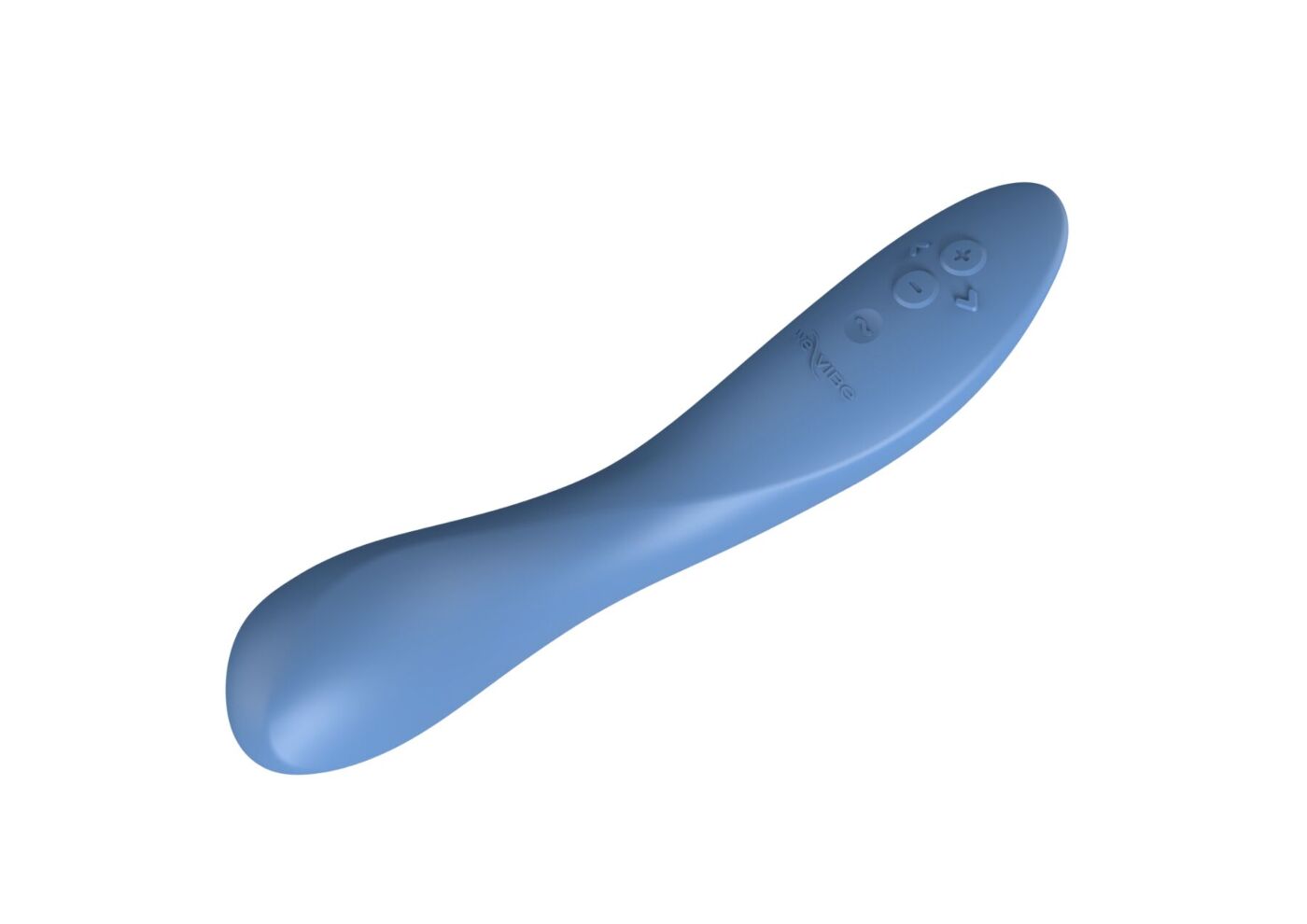 Смарт-вібромасажер We-Vibe Rave 2 Twisted Pleasure Blue, для точки G та входу в піхву, 2 мотори