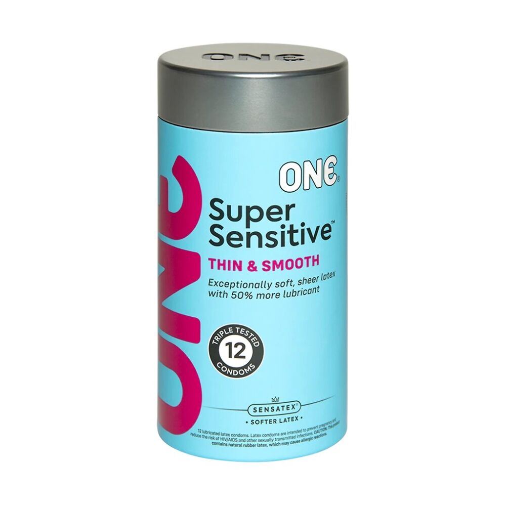 Презервативи ONE Super Sensitive 12 шт – більше чутливості, більше близькості