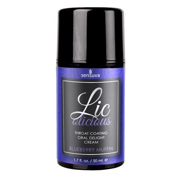 Гель для глибокого мінету Sensuva Lic-o-licious: Солодка насолода для незабутніх моментів
