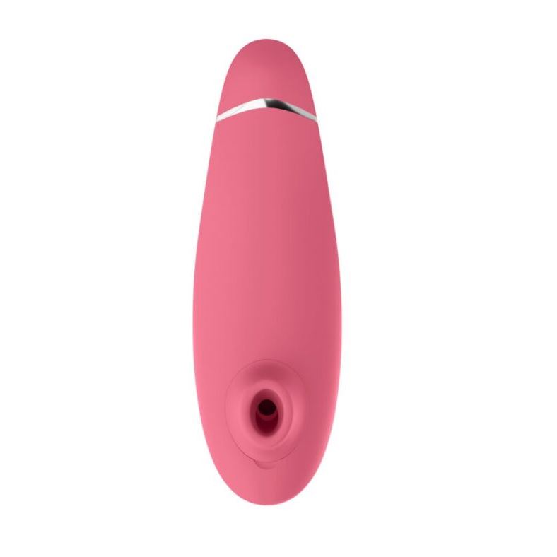 Вакуумний кліторальний стимулятор Womanizer Premium 2 - Raspberry, функції Autopilot та Smart Silenc