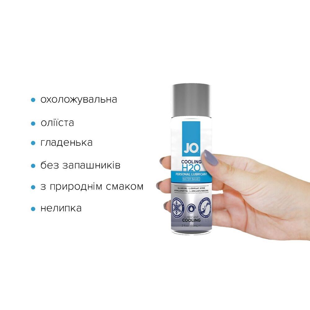 Охолоджуючий лубрикант на водній основі System JO H2O COOLING, Обʼєм - 60мл