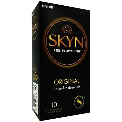 SKYN Original – класичні безлатексні гіпоалергенні презервативи з поліізопрену (10 шт)